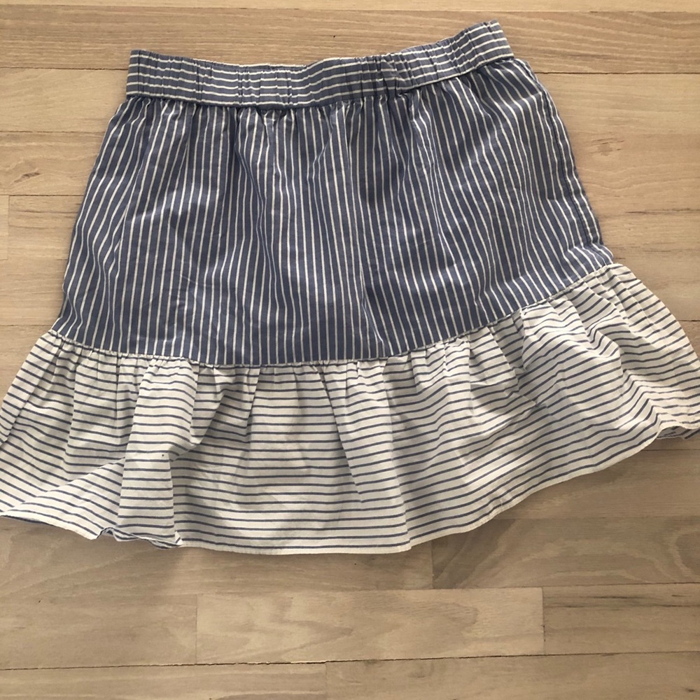 Lost Pin Striped Mini Skirt